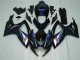 Carrosserie GSXR 600 / 750 K6 2006-2007 - Noir Bleu