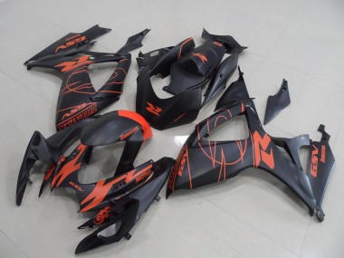 Carrosserie GSXR 750 K6 2006-2007 - Noir Rouge