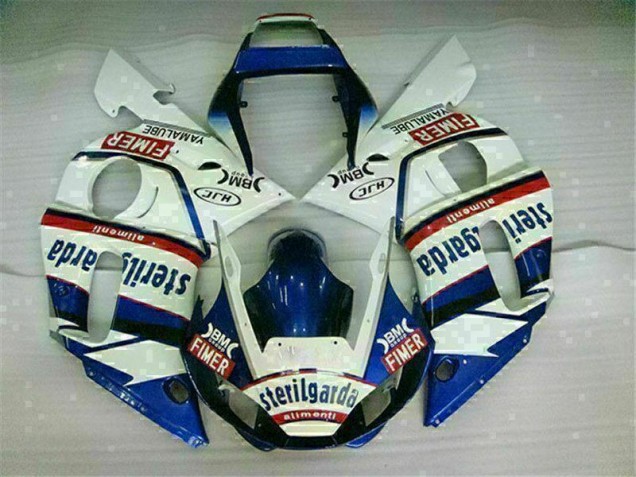 Carrosserie R6 1998-2002 - Bleu Blanc Carrosserie R6 1998-2002 - Bleu Blanc