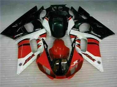Carrosserie R6 1998-2002 - Rouge Noir