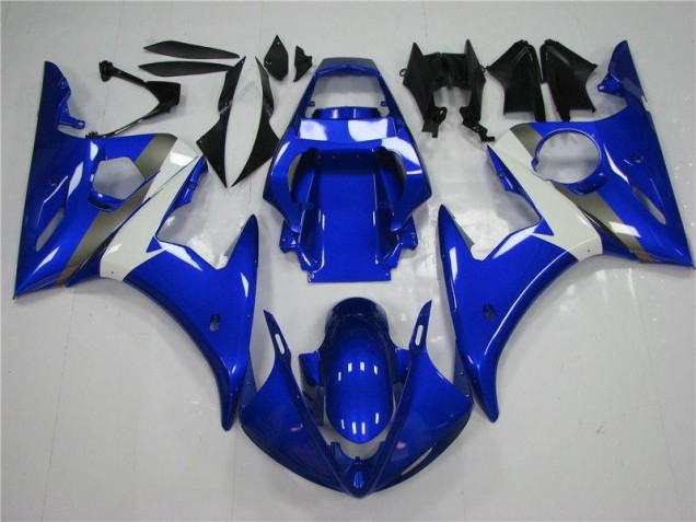 Carrosserie R6 2003-2005 - Bleu Blanc Carrosserie R6 2003-2005 - Bleu Blanc