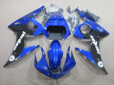 Carrosserie R6 2003-2005 - Bleu Noir