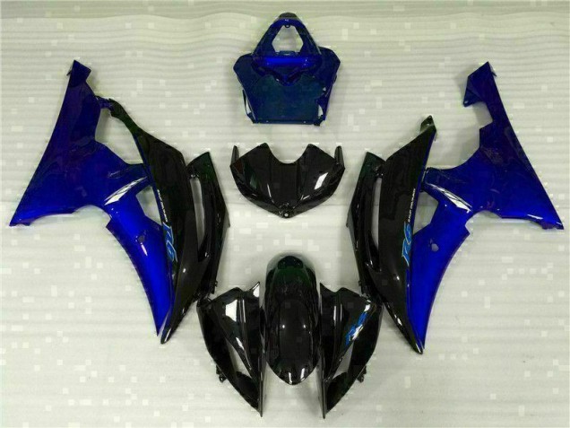 Carrosserie R6 2008-2016 - Bleu Noir