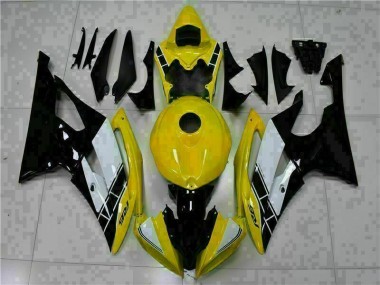 Carrosserie R6 2008-2016 - Jaune Noir