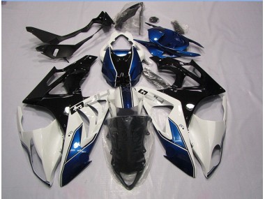 Carrosserie S1000RR 2009-2014 - Blanc Bleu