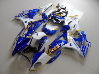 Carrosserie S1000RR 2009-2014 - Bleu Blanc GoldBet