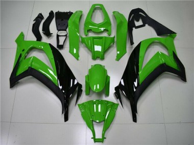 Carrosserie ZX10R 2011-2015 - Vert Noir