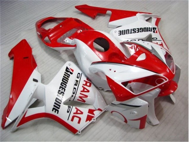 Kit Carénages CBR 600 RR 2005-2006 - Rouge Blanc