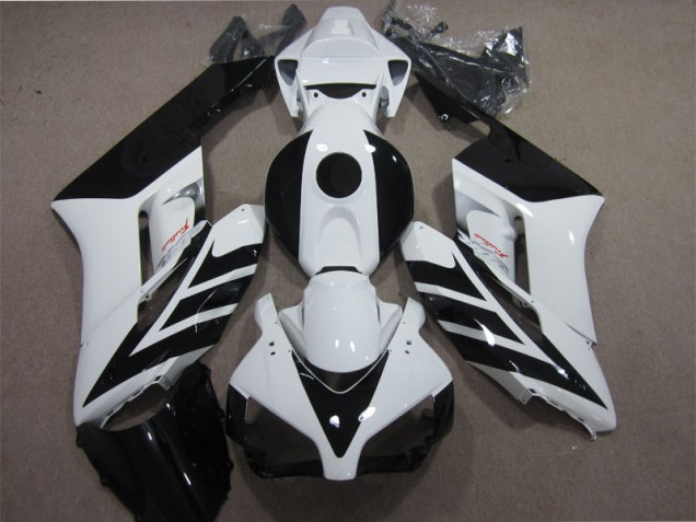 Kit Carénages Complet CBR 1000 RR 2004-2005 - Noir Blanc Kit Carénages Complet CBR 1000 RR 2004-2005 - Noir Blanc