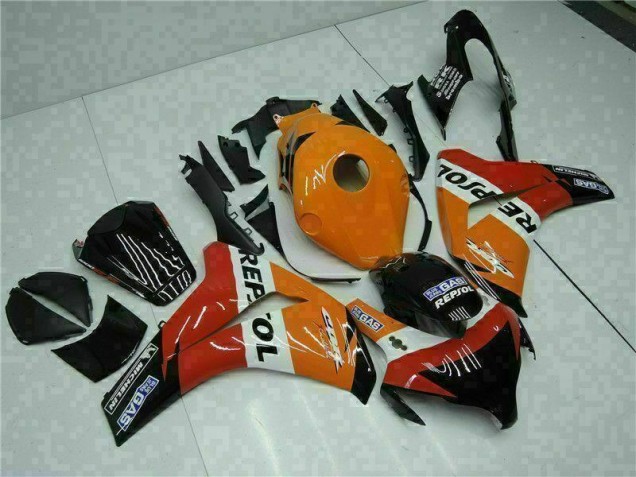 Kit Carénages Complet CBR 1000 RR 2008-2011 - Orange Repsol