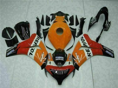 Kit Carénages Complet CBR 1000 RR 2008-2011 - Orange Repsol