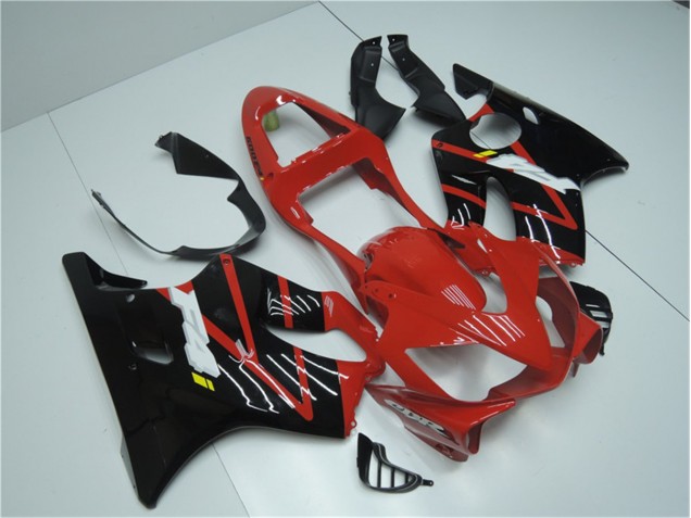 Kit Carénages Complet CBR 600 F4i 2001-2003 - Rouge Noir Kit Carénages Complet CBR 600 F4i 2001-2003 - Rouge Noir