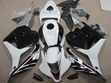 Kit Carénages Complet CBR 600 RR 2009-2012 - Noir Blanc
