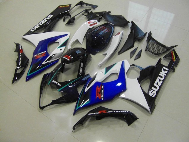 Kit Carénages Complet GSXR 1000 K5 2005-2006 - Bleu Blanc