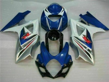 Kit Carénages Complet GSXR 1000 K7 2007-2008 - Bleu Blanc