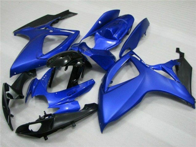 Kit Carénages Complet GSXR 600 / 750 K6 2006-2007 - Bleu Noir