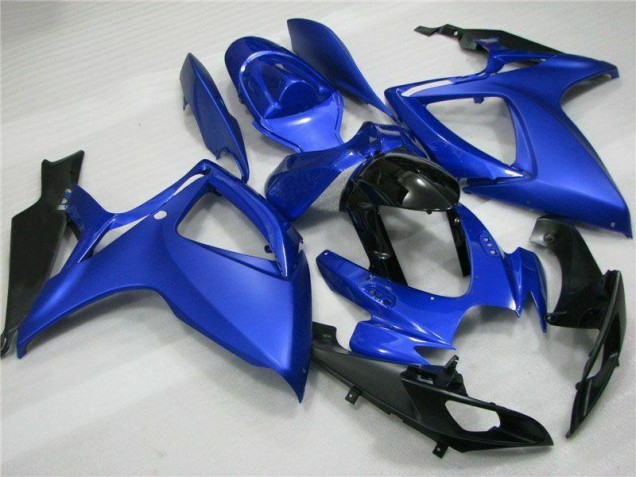 Kit Carénages Complet GSXR 600 / 750 K6 2006-2007 - Bleu Noir