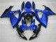 Kit Carénages Complet GSXR 600 / 750 K6 2006-2007 - Bleu Noir