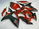 Kit Carénages Complet GSXR 600 / 750 K6 2006-2007 - Rouge Noir Kit Carénages Complet GSXR 600 / 750 K6 2006-2007 - Rouge Noir