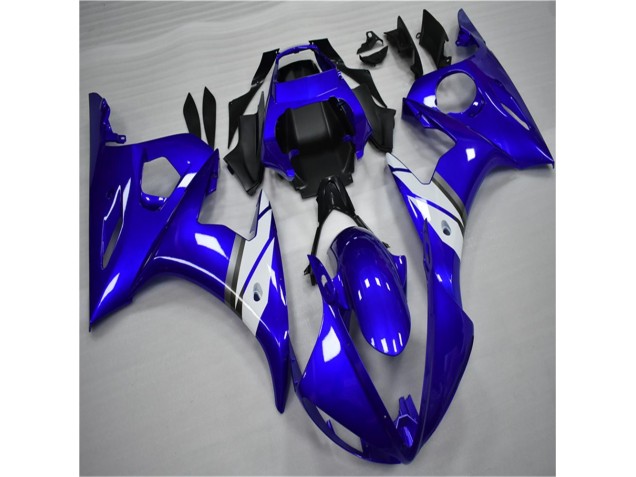 Kit Carénages Complet R6 2003-2005 - Bleu Blanc Kit Carénages Complet R6 2003-2005 - Bleu Blanc