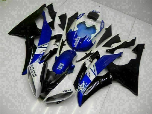 Kit Carénages Complet R6 2008-2016 - Bleu Noir
