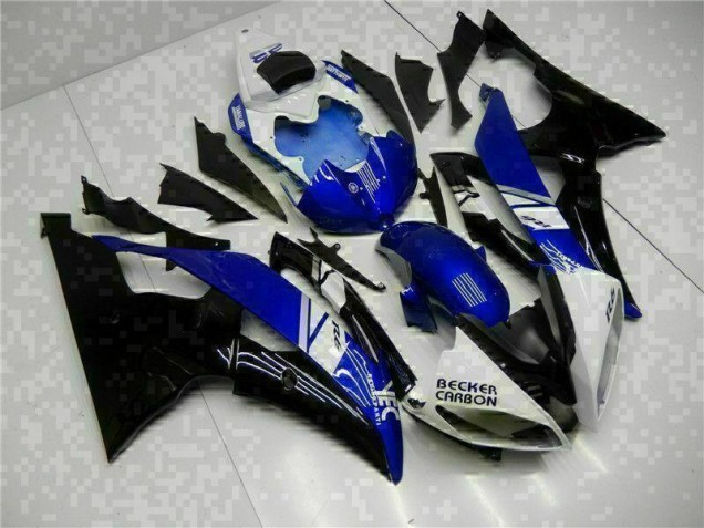 Kit Carénages Complet R6 2008-2016 - Bleu Noir
