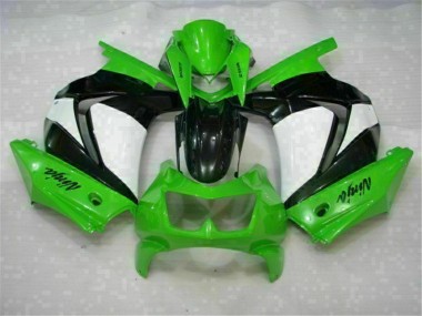 Kit Carénages EX250 2008-2012 - Vert Noir Ninja