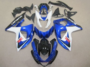Kit Carénages GSXR 1000 K9 2009-2016 - Bleu Blanc