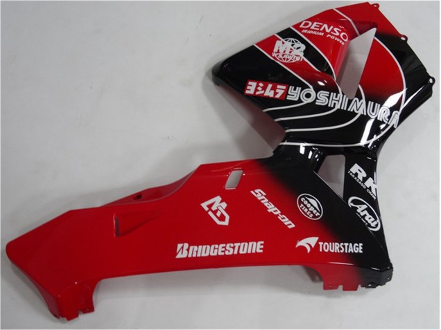 Kit Carénages & Plastique CBR 600 RR 2005-2006 - Rouge Noir Kit Carénages & Plastique CBR 600 RR 2005-2006 - Rouge Noir