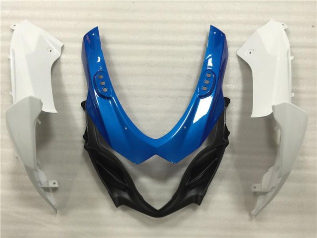 Kit Carénages & Plastique GSXR 1000 K9 2009-2016 - Bleu Blanc