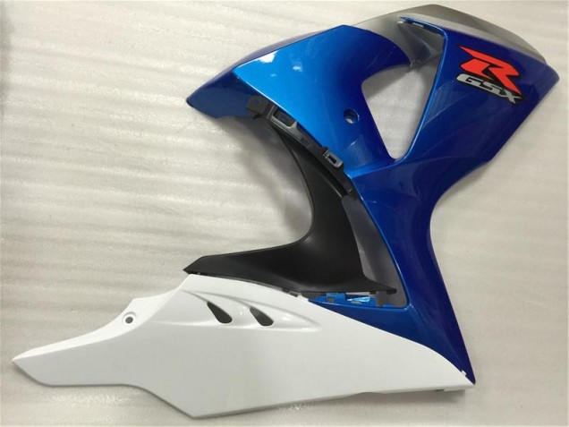 Kit Carénages & Plastique GSXR 1000 K9 2009-2016 - Bleu Blanc