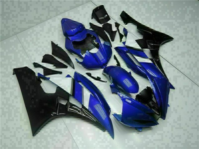 Kit Carénages & Plastique R6 2006-2007 - Bleu Noir