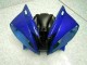 Kit Carénages & Plastique R6 2006-2007 - Bleu Noir