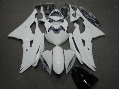Kit Carénages & Plastique R6 2008-2016 - Blanc