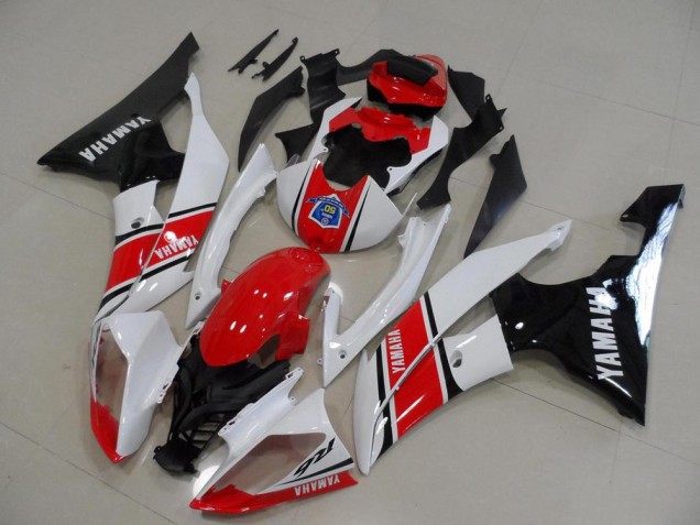 Kit Carénages R6 2008-2016 - Rouge Blanc Noir